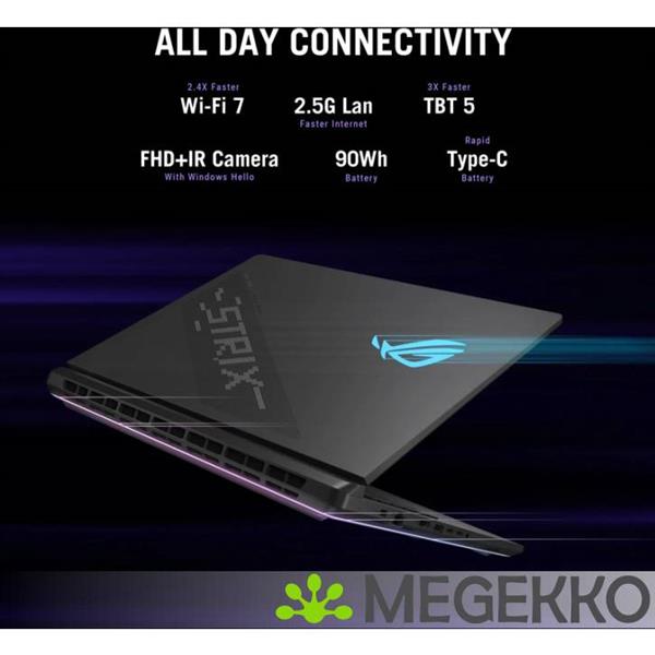 Grote foto asus rog strix scar 18 g835lw sa086w 18 core ultra 9 rtx 5080 16gb gaming laptop computers en software overige computers en software