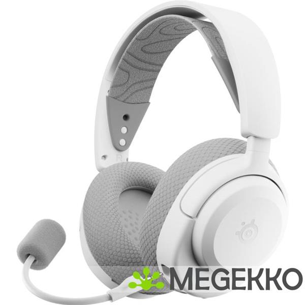 Grote foto steelseries arctis nova 3p wit draadloze gaming headset audio tv en foto koptelefoons