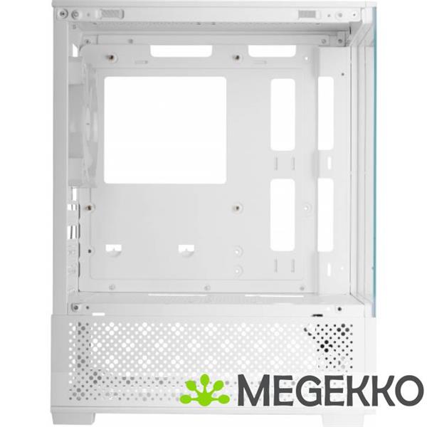 Grote foto mars gaming mc se2 mini tower wit computers en software behuizingen en kasten