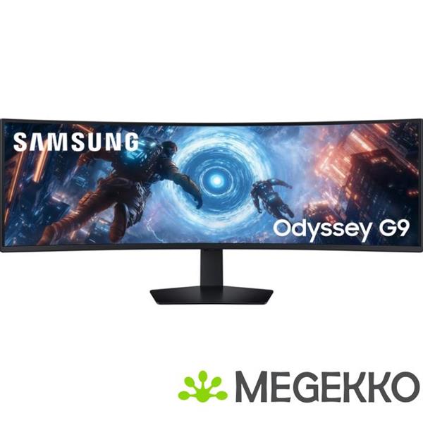 Grote foto samsung odyssey g9 ls49fg916euxen 49 ultrawide dual qhd 144hz curved va gaming monitor computers en software overige computers en software