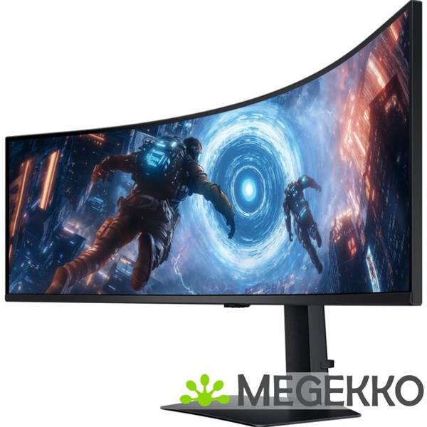 Grote foto samsung odyssey g9 ls49fg916euxen 49 ultrawide dual qhd 144hz curved va gaming monitor computers en software overige computers en software