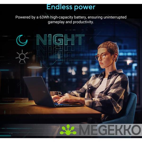 Grote foto asus v16 fx3607vm rp078ws 16 intel core 7 rtx 5060 gaming laptop computers en software overige computers en software