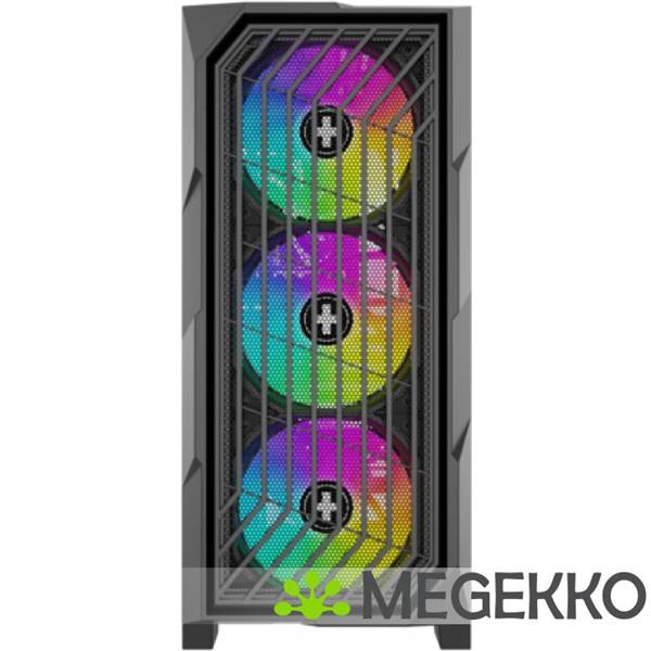 Grote foto xilence performance a breeze ii midi tower zwart computers en software behuizingen en kasten