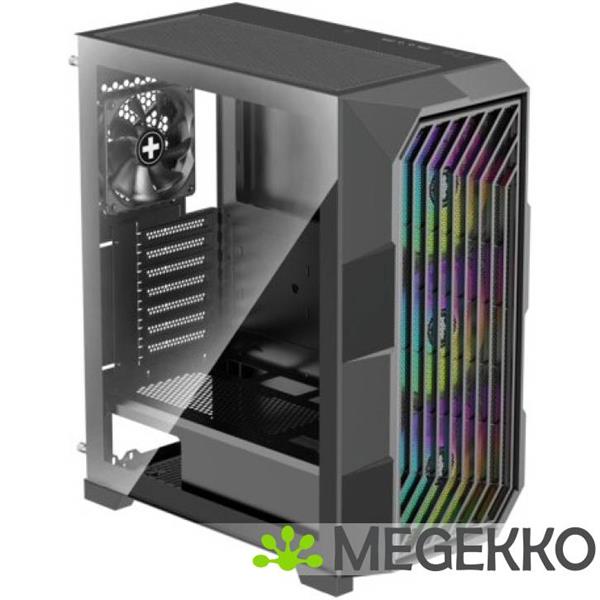 Grote foto xilence performance a breeze ii midi tower zwart computers en software behuizingen en kasten