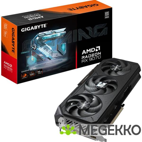 Grote foto gigabyte radeon rx 9070 gaming 16gb oc computers en software videokaarten