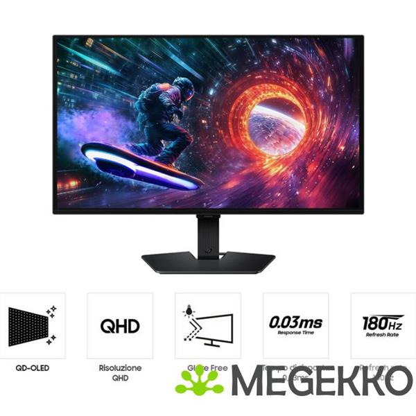 Grote foto samsung odyssey g5 ls27fg502suxen 27 qhd 180hz oled gaming monitor computers en software overige computers en software