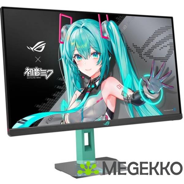 Grote foto asus rog strix xg27acmeg g hatsune miku edition 27 quad hd 144hz ips gaming monitor computers en software overige computers en software