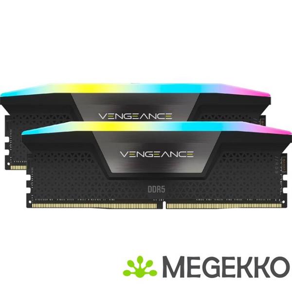 Grote foto corsair ddr5 vengeance rgb 2x16gb 6000 computers en software overige computers en software