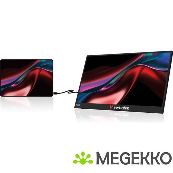 Grote foto verbatim 32401 15.6 fhd draagbare monitor computers en software overige computers en software