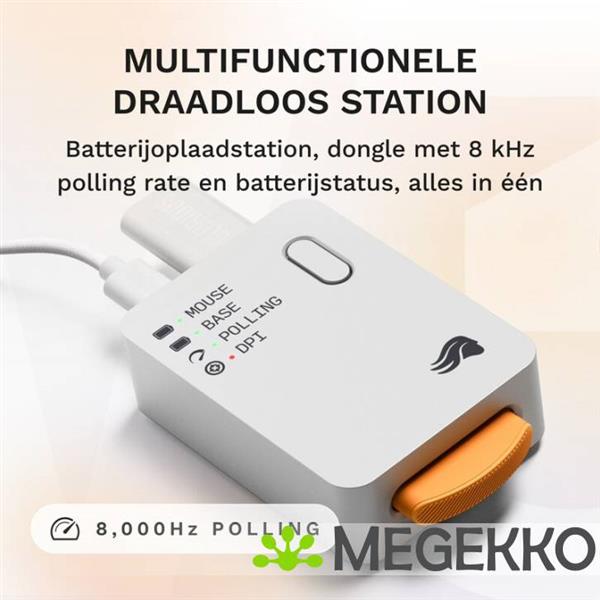 Grote foto glorious model d3 wit gaming muis computers en software overige computers en software