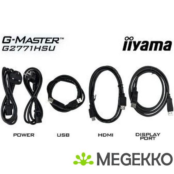 Grote foto iiyama g master g2771hsu b1 27 full hd ips 240hz gaming monitor computers en software overige computers en software