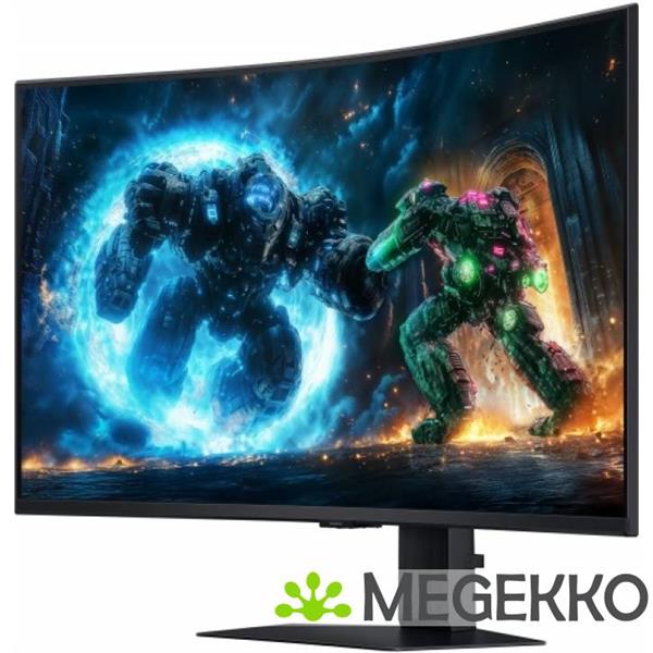 Grote foto samsung odyssey g7 ls37fg756euxen uhd 37 4k 165hz curved va gaming monitor computers en software overige computers en software
