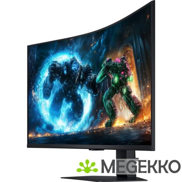 Grote foto samsung odyssey g7 ls37fg756euxen uhd 37 4k 165hz curved va gaming monitor computers en software overige computers en software