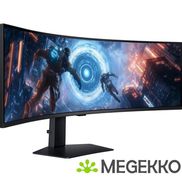Grote foto samsung odyssey g9 ls49fg916euxen 49 ultrawide dual qhd 144hz curved va gaming monitor computers en software overige computers en software