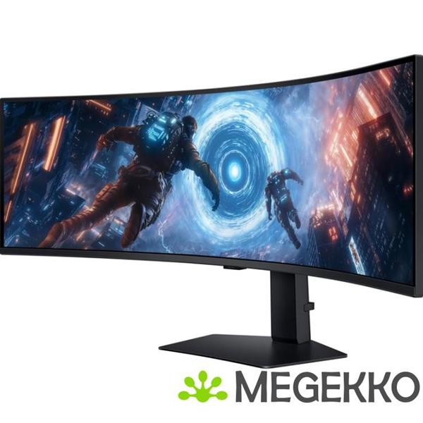 Grote foto samsung odyssey g9 ls49fg916euxen 49 ultrawide dual qhd 144hz curved va gaming monitor computers en software overige computers en software