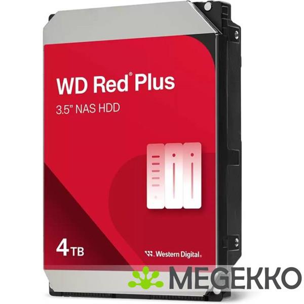 Grote foto western digital red plus wd40efzz 4tb computers en software harde schijven