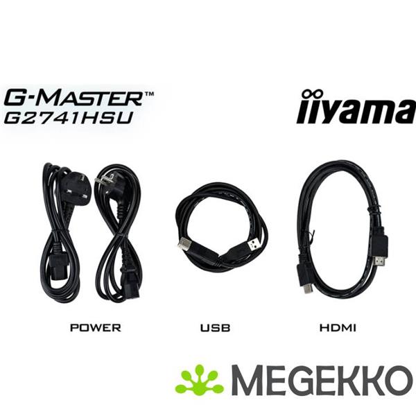 Grote foto iiyama g master g2741hsu b1 27 full hd ips 144hz gaming monitor computers en software overige computers en software