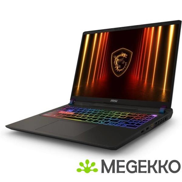 Grote foto msi vector 16 hx ai a2xwig 607nl 16 core ultra 9 rtx 5080 gaming laptop computers en software overige computers en software