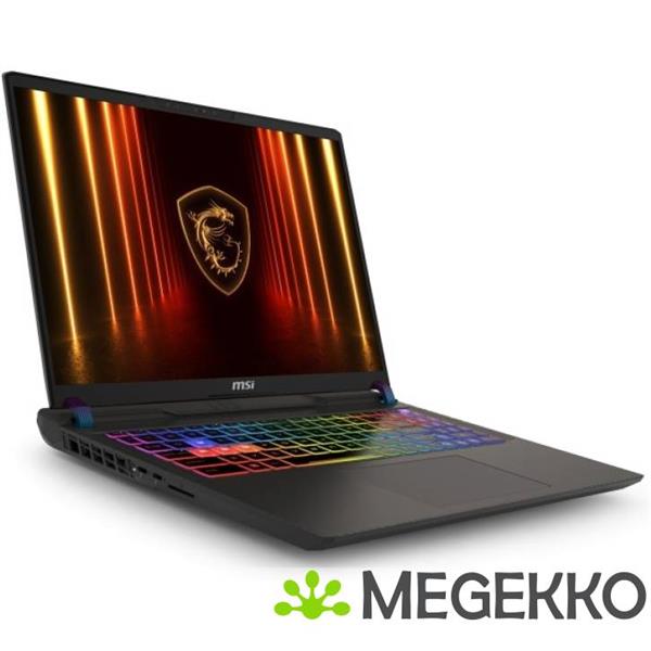 Grote foto msi vector 16 hx ai a2xwig 607nl 16 core ultra 9 rtx 5080 gaming laptop computers en software overige computers en software