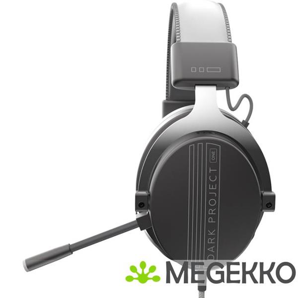 Grote foto dark project vexo wired grey gaming headset audio tv en foto koptelefoons
