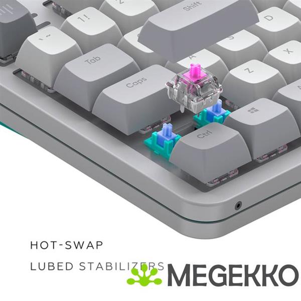 Grote foto dark project alu87a daylight tkl mechanisch gaming toetsenbord computers en software toetsenborden