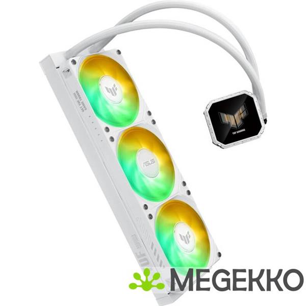 Grote foto asus tuf gaming lc iii 360 argb lcd white edition computers en software overige computers en software