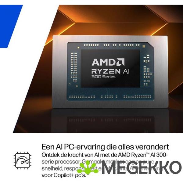 Grote foto hp omnibook x flipngai 14 fk0070nd copilot 14 amd ryzen ai 7 computers en software overige computers en software