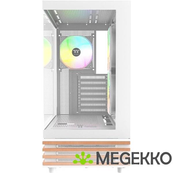 Grote foto thermaltake view 270 plus ws argb snow midi tower wit computers en software behuizingen en kasten