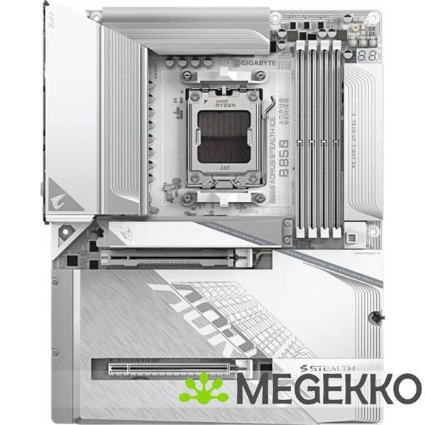 Grote foto gigabyte b850 aorus stealth ice computers en software moederborden