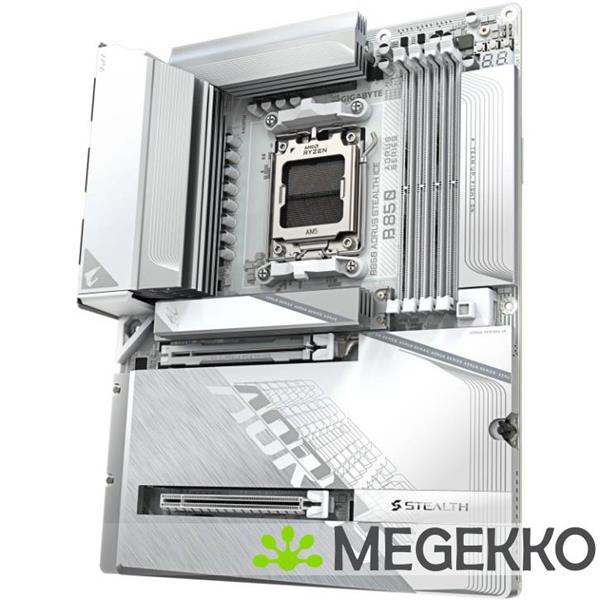 Grote foto gigabyte b850 aorus stealth ice computers en software moederborden