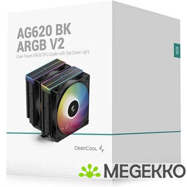 Grote foto deepcool ag620 bk argb v2 computers en software overige computers en software