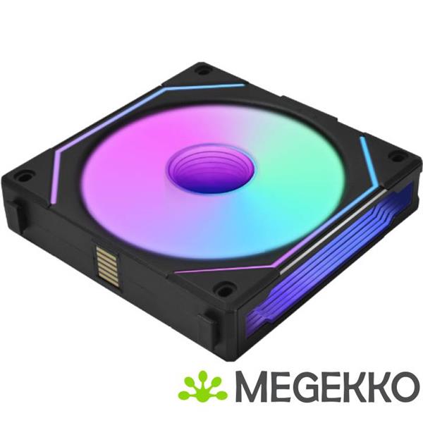 Grote foto lian li uni fan sl inf 120 wireless 1 pack black argb reverse blade pwm computers en software overige computers en software