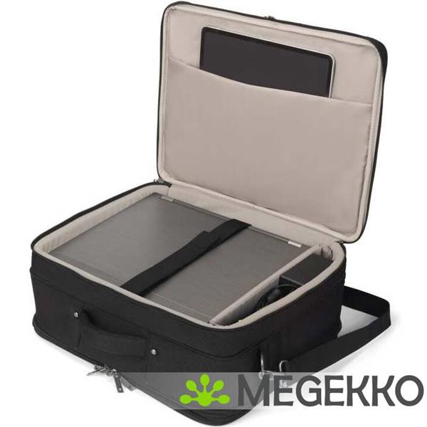 Grote foto dicota d32164 rpet laptoptas 43 9 cm 17.3 aktetas antraciet computers en software overige computers en software