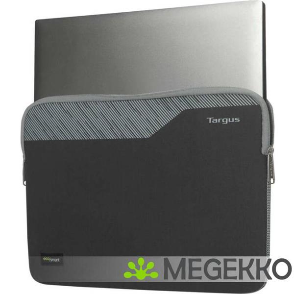 Grote foto targus pulse ii ecosmart 35 6 cm 14 opbergmap sleeve houtskool computers en software overige computers en software