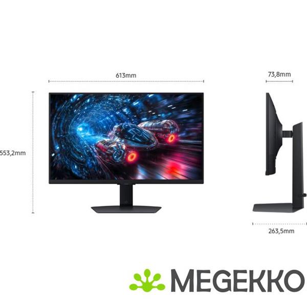 Grote foto samsung odyssey g7 ls27fg702euxen 27 4k 180hz fhd 360hz dual mode ips gaming monitor computers en software overige computers en software