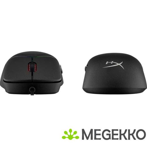 Grote foto hyperx pulsefire saga gaming muis zwart computers en software overige computers en software
