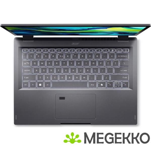 Grote foto acer aspire spin 14 asp14 51mtn 56dv 14 intel core 5 hybride 2 in 1 touchscreen laptop computers en software overige computers en software