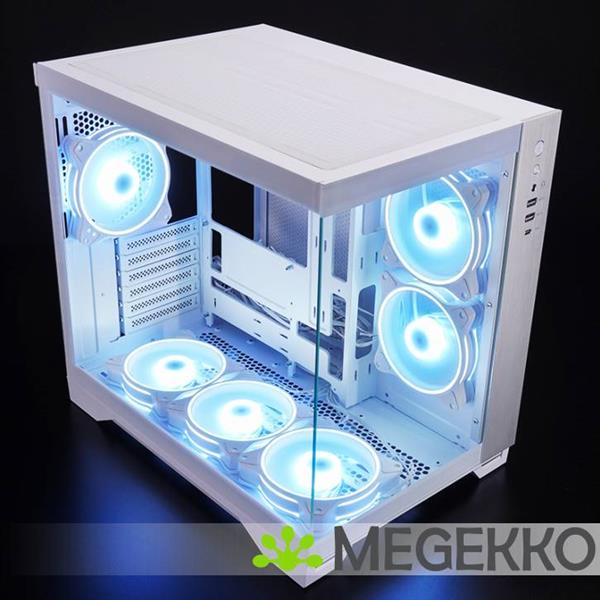 Grote foto chieftec visio white behuizing computers en software behuizingen en kasten