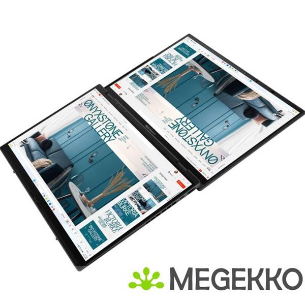 Grote foto asus zenbook duo ux8406ca pz032w intel 14 core ultra 9 oled laptop computers en software overige computers en software