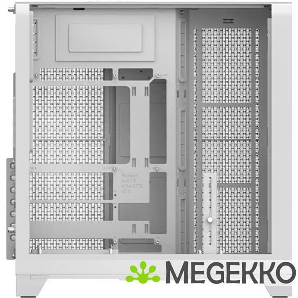 Grote foto thermaltake view 390 air midi tower wit computers en software behuizingen en kasten