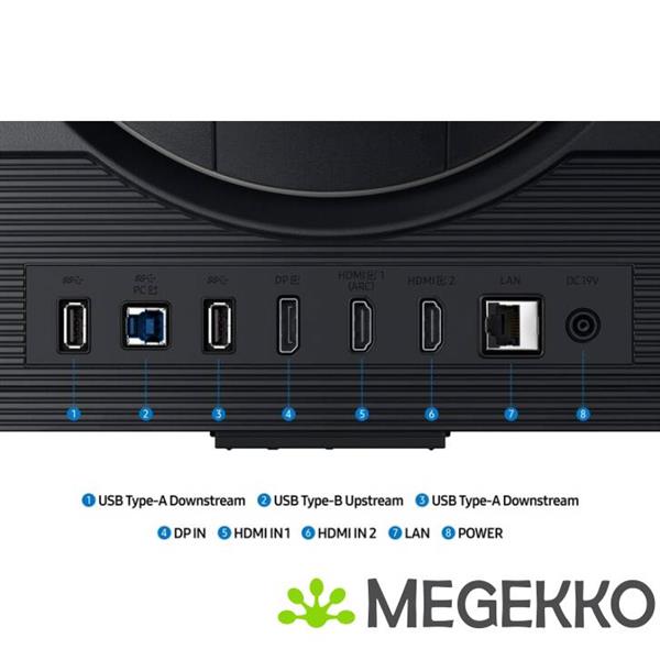 Grote foto samsung odyssey g7 ls27dg702euxen 27 4k ultra hd ips 144hz gaming monitor computers en software overige computers en software