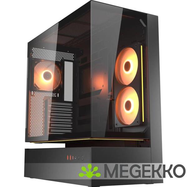 Grote foto cougar gaming cfv235 midi tower zwart computers en software behuizingen en kasten