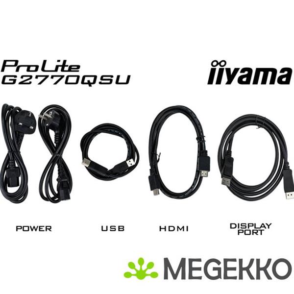 Grote foto iiyama g master g2770qsu b6 27 quad hd 180hz ips monitor computers en software overige computers en software