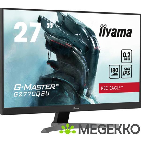 Grote foto iiyama g master g2770qsu b6 27 quad hd 180hz ips monitor computers en software overige computers en software