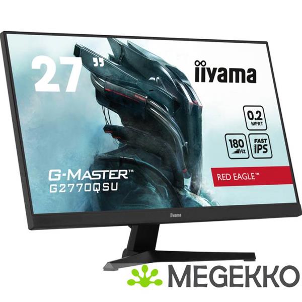 Grote foto iiyama g master g2770qsu b6 27 quad hd 180hz ips monitor computers en software overige computers en software