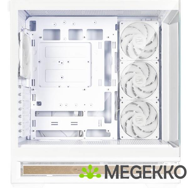 Grote foto zalman p40 namu white midi tower wit computers en software behuizingen en kasten