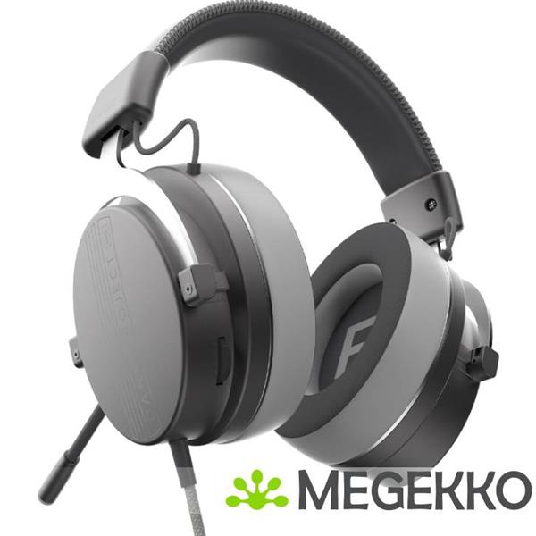Grote foto dark project vexo wired grey gaming headset audio tv en foto koptelefoons