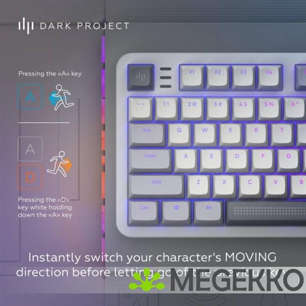 Grote foto dark project alu87a daylight tkl mechanisch gaming toetsenbord computers en software toetsenborden