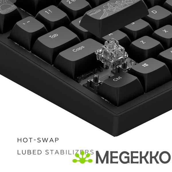 Grote foto dark project alu81a terra nostra bl mechanisch gaming toetsenbord computers en software toetsenborden