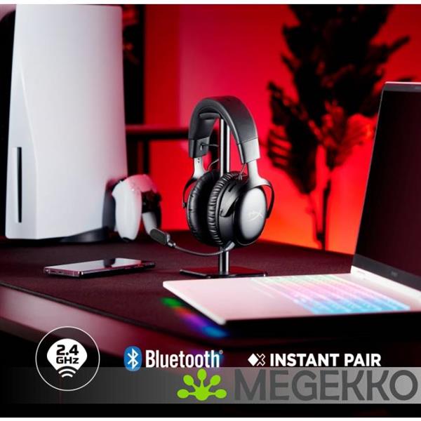 Grote foto hyperx cloud iii s draadloze zwart rode gaming headset audio tv en foto koptelefoons